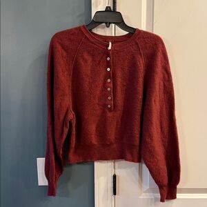 Free People Porta Cashmere Henley